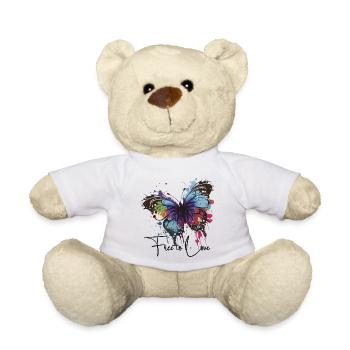 Rainbow Butterfly Splash libre d’aimer - Nounours - blanc - Devant