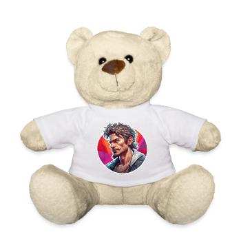 Typ / Kerl / Mann / Männlich / Bart / Porträt - Teddy - Weiß - Vorne