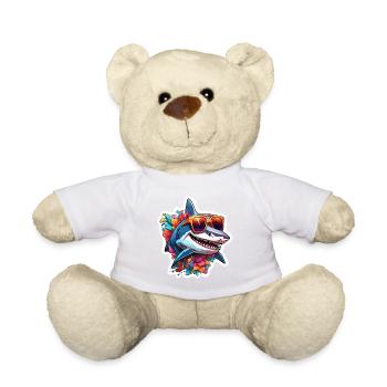 Shark / Wildlife / Underwater / Sea / Ocean - Teddy Bear - white - Front