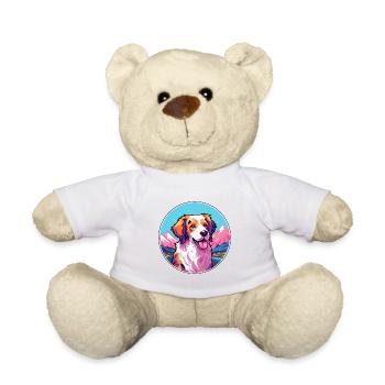 Danois Suédois Farmdog Race Cartoon Kawaii Wa - Nounours - blanc - Devant