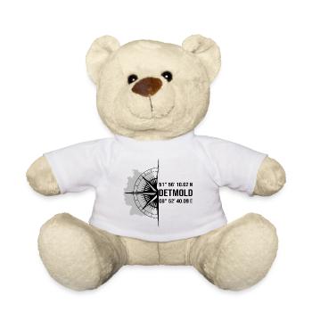 Koordinaten Detmold - Teddy - Weiß - Vorne