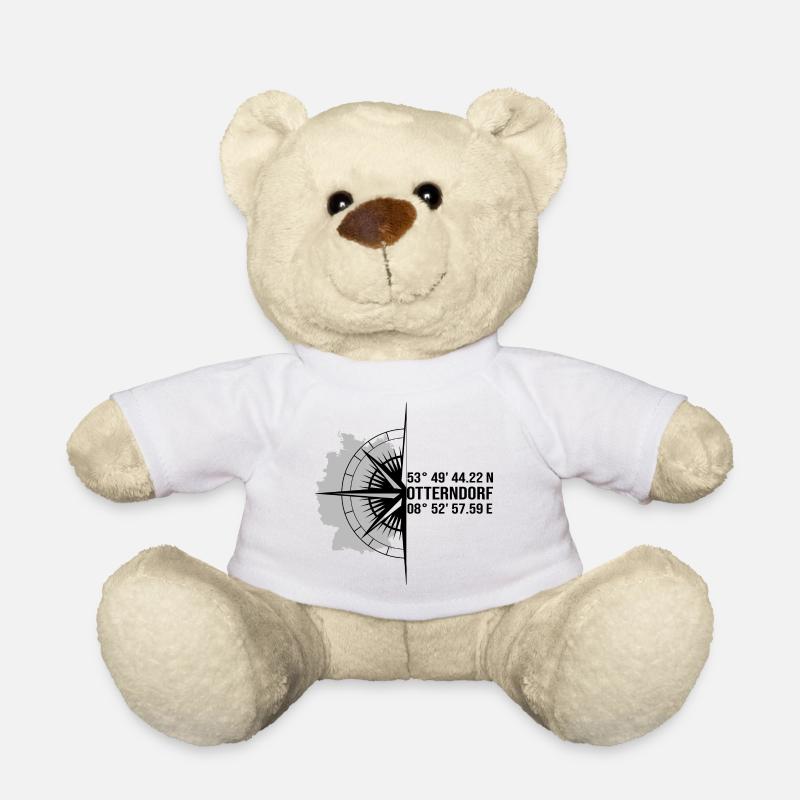 Koordinaten Otterndorf - Teddy - Weiß