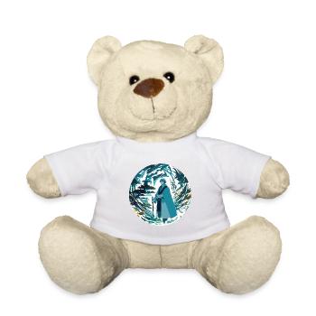 Anime / Comic / Japanese / Cartoon / Cartoon - Teddy Bear - white - Front