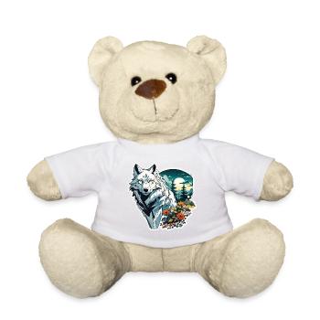 Anime / Bande dessinée / Japonais / Animation / Dessin animé - Nounours - blanc - Devant