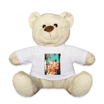 Cordoba Spain Vintage Travel Poster WPA Souvenir - Teddy Bear - white - Front