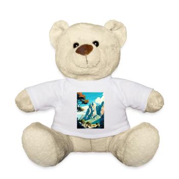 Paklenica Kroatien Vintage Reiseposter Souvenir - Teddy - Weiß - Vorne