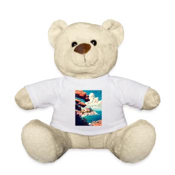 Punta Rata Kroatien Vintage Reiseposter Souvenir - Teddy - Weiß - Vorne