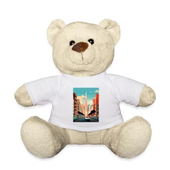 Buenos Aires Argentinien Vintage Reiseposter WPA - Teddy - Weiß - Vorne