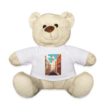 Cádiz Spanien Vintage Reiseposter WPA Souvenir - Teddy - Weiß - Vorne