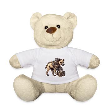 Hyena / Africa / Safrai / Zoo / Wildis / Animal - Teddy Bear - white - Front