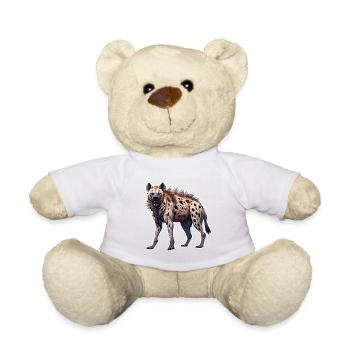 Hyena / Africa / Safrai / Zoo / Wildis / Animal - Teddy Bear - white - Front