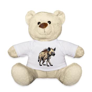 Hyena / Africa / Safrai / Zoo / Wildis / Animal - Teddy Bear - white - Front