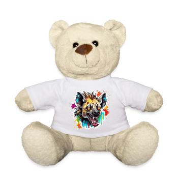 Hyena / Africa / Safrai / Zoo / Wildis / Animal - Teddy Bear - white - Front