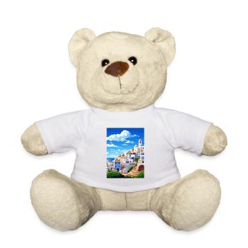 Almeria Spanien Vintage Reiseposter WPA Souvenir - Teddy - Weiß - Vorne