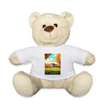 Hyde Park London England Vintage Travel Poster WPA - Teddy Bear - white - Front