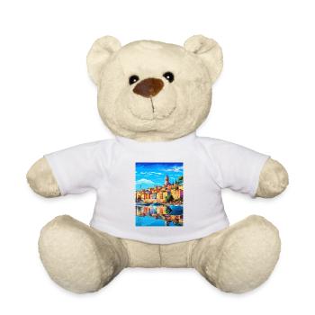 La Spezia Italien Vintage Reiseposter WPA Souvenir - Teddy - Weiß - Vorne