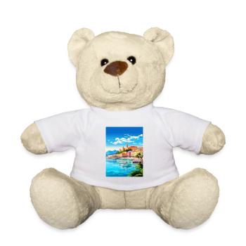 La Spezia Italien Vintage Reiseposter WPA Souvenir - Teddy - Weiß - Vorne