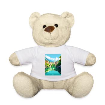 Mostar Bosnien Herzegowina Stari Most Brücke Koski - Teddy - Weiß - Vorne