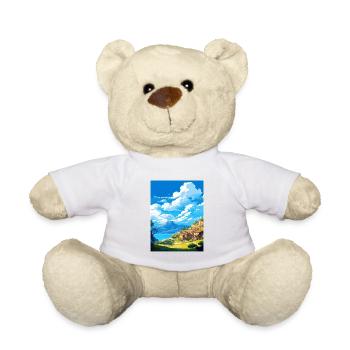 Sparta Griechenland Dekoration Vintage Reiseposter WPA - Teddy - Weiß - Vorne