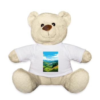 Vallée du Douro Portugal Vintage Travel Poster WPA - Nounours - blanc - Devant