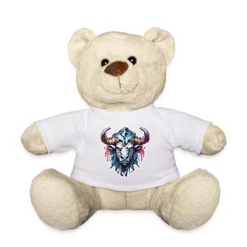 Minotaure / Mythologie grecque / Créature - Nounours - blanc - Devant