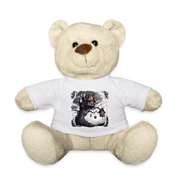 Cabane dans les arbres / Cime des arbres / Cabane dans les arbres / Aventure - Nounours - blanc - Devant