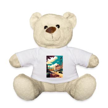 Penrith Dekoration Vintage Reise Poster Souvenir - Teddy - Weiß - Vorne