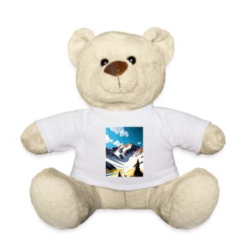 Arapahoe Basin Colorado Vintage voyage affiche WPA - Nounours - blanc - Devant