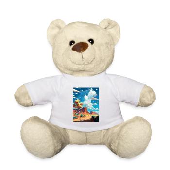 Grand Junction Colorado Vintage Reiseposter WPA - Teddy - Weiß - Vorne