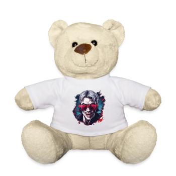 Vampir / Dracula / Blutsauger / Halloween / Mythos - Teddy - Weiß - Vorne