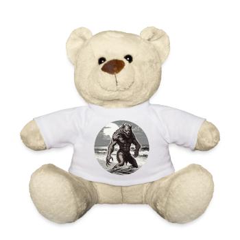 Werwolf / Vollmond / Wesen / Verwandlung / Fluch - Teddy - Weiß - Vorne