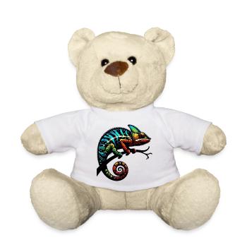 Chameleon - Teddy Bear - white - Front