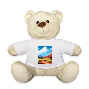 Cèdre Utah Vintage voyage affiche WPA Souvenir - Nounours - blanc - Devant