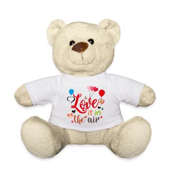 love is in the air - Teddy Bear - white - Front