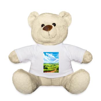 Barossa Valley Australie Vintage voyage affiche WPA - Nounours - blanc - Devant