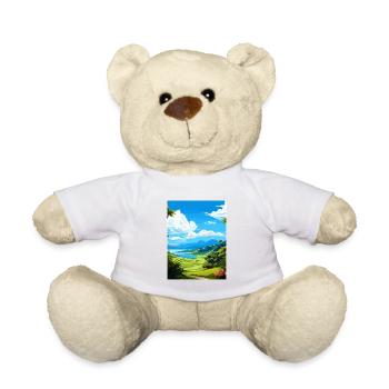 Whangarei Neuseeland Vintage Reiseposter WPA - Teddy - Weiß - Vorne