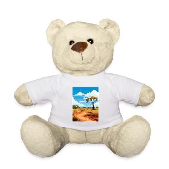Le Kimberley Australie Vintage voyage affiche WPA - Nounours - blanc - Devant