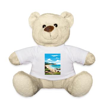 Wilsons Promontory National Park Reiseplakat - Teddy - Weiß - Vorne