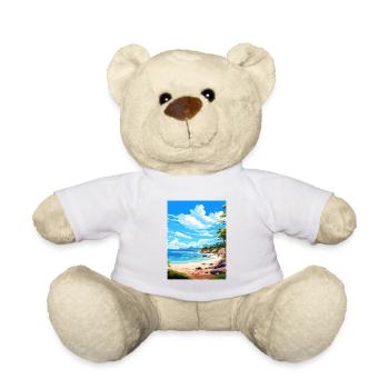 Abel Tasman Nationalpark Neuseeland Souvenir - Teddy - Weiß - Vorne