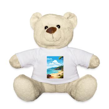 Abel Tasman Nationalpark Neuseeland Souvenir - Teddy - Weiß - Vorne