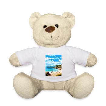 Abel Tasman Nationalpark Neuseeland Souvenir - Teddy - Weiß - Vorne