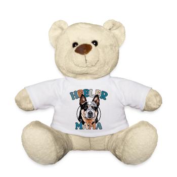 Heeler Mama Bovins Chien Chiens Fête des Mères Wilsigns - Nounours - blanc - Devant