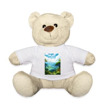 Montverde Cloud Forest Reserve Costa Rica Souvenir - Teddy Bear - white - Front