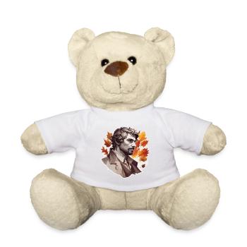 Automnal / Homme / Forêt / Portrait / Homme - Nounours - blanc - Devant