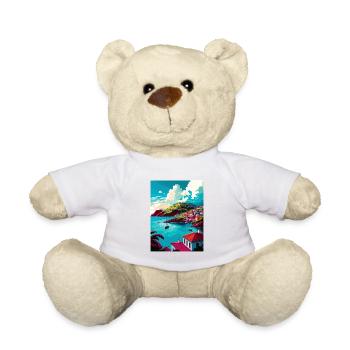 Grenada Caribbean Vintage Travel Poster Souvenir - Teddy Bear - white - Front