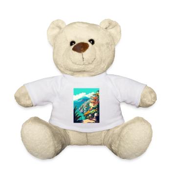 Acapulco Dekoration Vintage Reiseposter Souvenir - Teddy - Weiß - Vorne