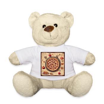 Witch's Handbook / Magic Book / Halloween / Autumn - Teddy Bear - white - Front