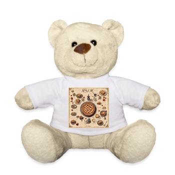 Manuel de la sorcière / grimoire / Halloween / automne - Nounours - blanc - Devant