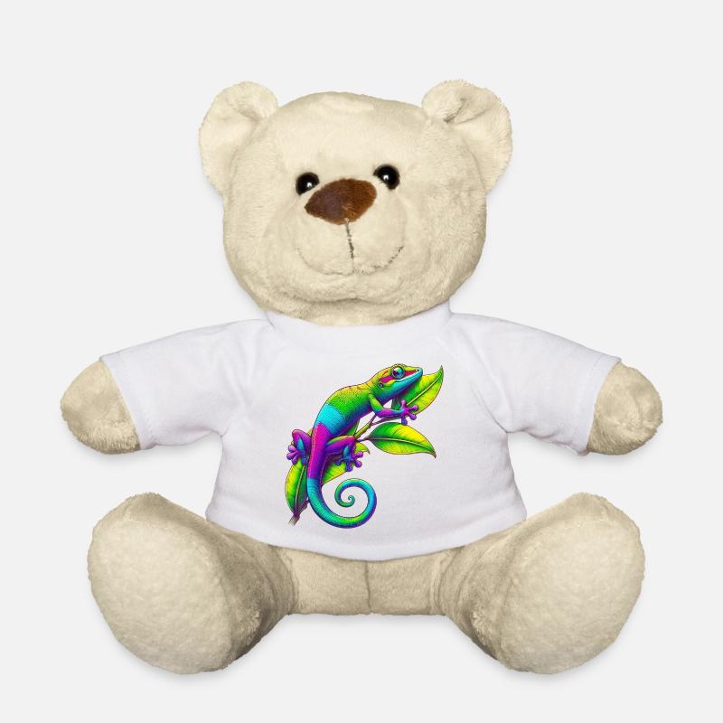 Gecko - Teddy - Weiß