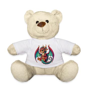 Dragon - Nounours - blanc - Devant